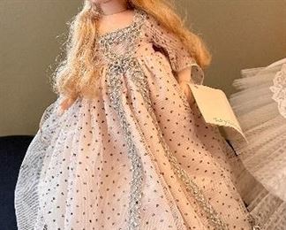 Lot 8363. $32.00 Lot of 3 dolls "Elise Bride" by Madame Alexander 15" T; Fairy Godmother by Madame Alexander and Renoir by Madame Alexander.