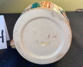 Lot 8374. $60.00 4 German covered Beer steins as shown.