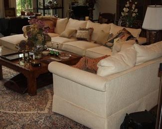 3-piece - Sofa, love set and chaise lounge 