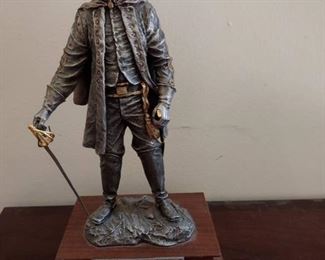 Chilmark The Calvary Generals Nathan Bedford Forest Pewter Statue by Francis J Barnum