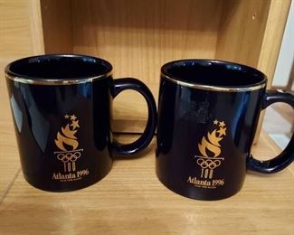Pair of 1996 Olympic Coffee Mugs