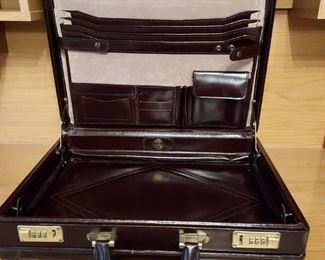 Very Nice Top Grain Leather Briefcase