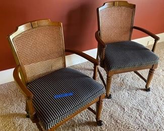 Matching Chairs on wheels