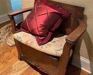 Antique Chair with cushion