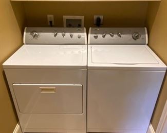 Washer and dryer