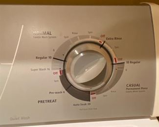 Washer and dryer