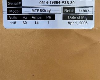 Hydromassage bed in pristine condition 