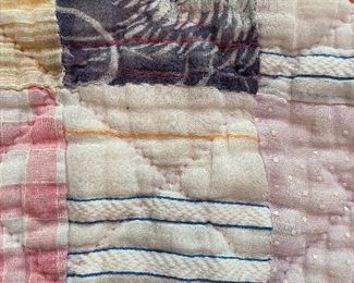 Vintage handmade quilt 