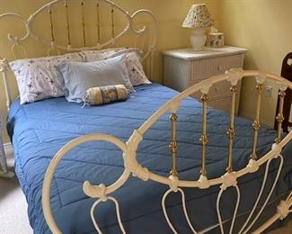 Brass and Iron Victorian Queen Bed