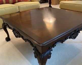 Stickley Chippendale Coffee Table 42" Square