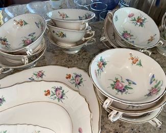 Aberdeen (Scalloped, Selma pattern china set)  $150 all
12 cream soup bowls (2 handled)
Some platters
Dinner plates
Tea cups and saucers
(I’ll post a final count)
