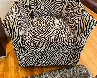 High quality swivel rocking chair with matching ottoman
