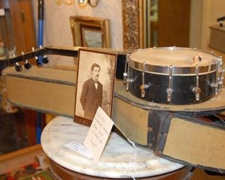 circa 1923 "Maybell" Banjo Ukulele made by Slingerland. With original case.