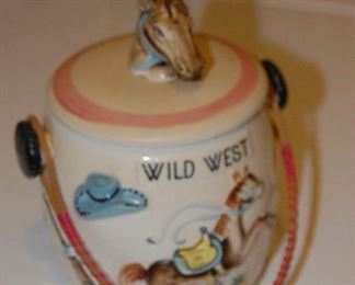 1950s Wild West Cookie Jar