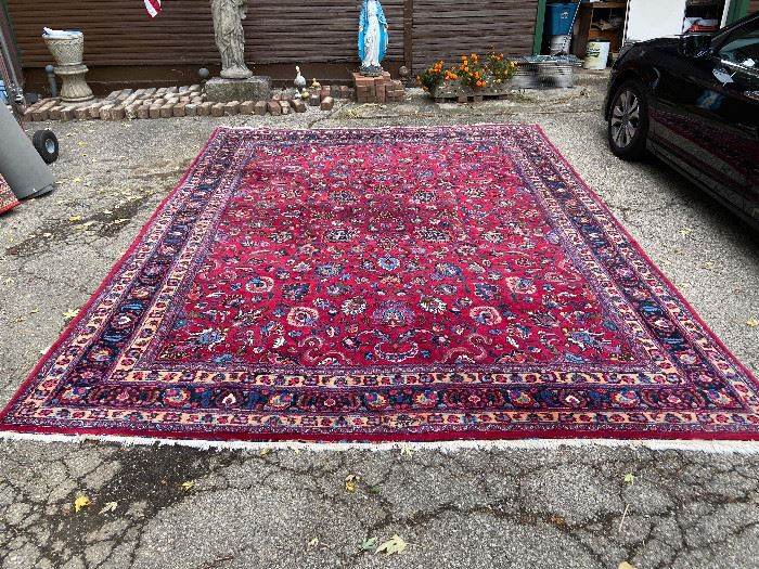 About 10' x 15' Persian Carpet very little wear for its age.