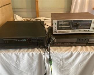 Ken wood compact disc player and more