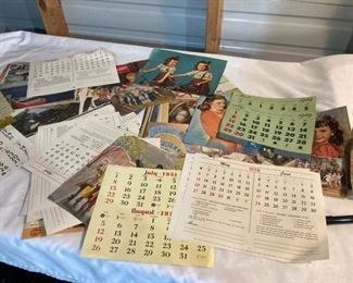 Vintage Calendar pages and more