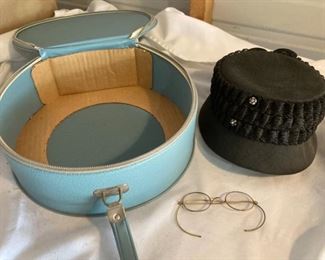 Vintage Hat and Spectacles