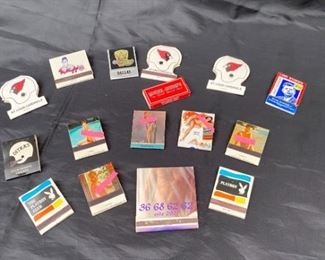 Vintage Matchbooks Sports and Nudes