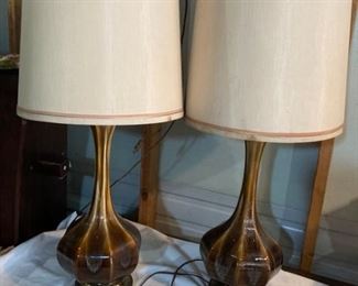 Vintage Mid Century lamps