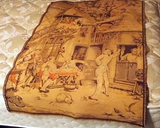 French Renaissance Tapestry, 38" x 25.5"