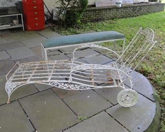 Iron Chaise