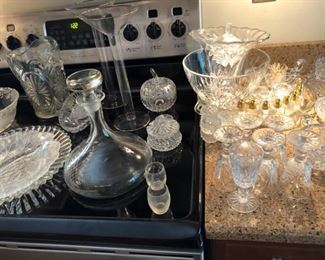 Variety of Glassware