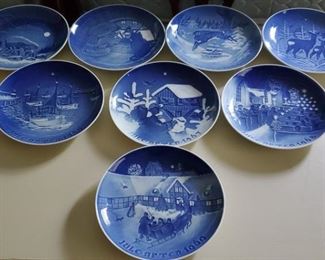 Vtg Bing Grndahl Christmas Plates 1960s