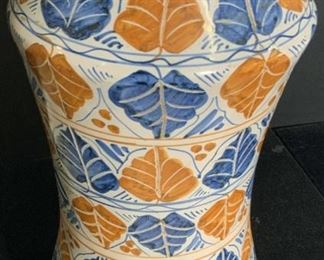 Vintage Handcrafted & Hand Painted Ceramic Vase
