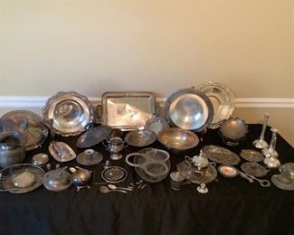A Lot of Silver Plated