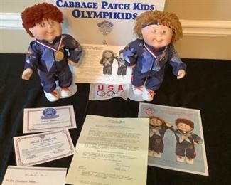 Olympic USA Cabbage Patch Dolls