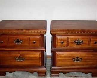 Beautiful Sumpter SC Furniture Division, Matching Bedside 2 Drawer Chests