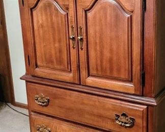Sumter Cabinet Co.  Armoire Cabinet Dresser