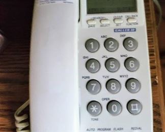 Panasonic KX-TSC7W Corded Phone with Caller ID Telephone