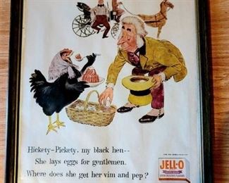 Vintage Jello Ad Print