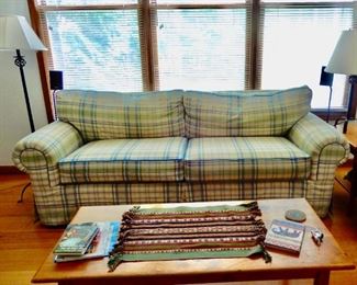 COMFY COUCH ( $200) AND TABLE
