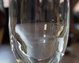 2pc Tiffany & Co Champagne Flutes Glasses PAIR	9.5in H x 2.75in diameter at base	
