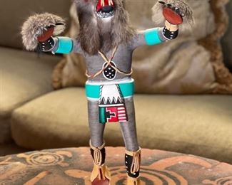 Hopi Kachina Doll Bear Godfrey Hayah	12x7x5in	HxWxD
