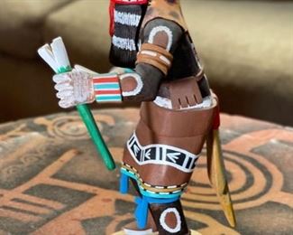 Hopi Kachina Doll Hilili by William James	12x5x5in	HxWxD
