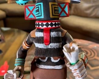 Hopi Kachina Doll Hilili by William James	12x5x5in	HxWxD
