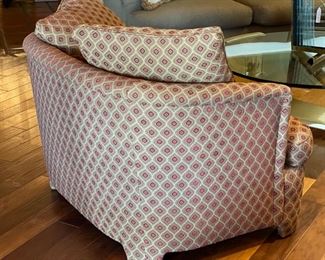 Custom Upholstered Oversized Chair Loveseat	31x46x35in	HxWxD
