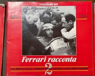 Lot of 5 Ferrari  Racconta Booklets	9.75x 11.5in	
