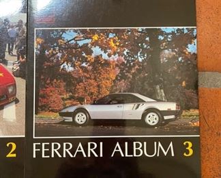 Lot of 3 Ferrari Albums  Ferrari Album	11x8.5in	
