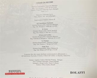 Ferrari Da Record Book w/ Coins	7x9.75in	
