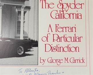 *Signed* The Spyder California George Carrick	9x12.25in	
