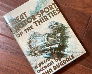 Great Motor Sport of the Thirties Dugdale Book	10x7in	
