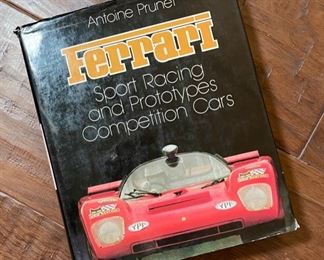 Ferrari Sport Racing Prunet First Edition Book	10.5x8.5in	
