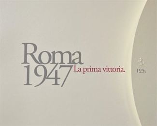 1947 Roma La Prima Vittoria 125s Ferrari Book Limited	12.75x12.75	
