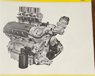 Ferrari technical characteristics of Ferrari engines made from 1946 to 1985	8.75x12in	
