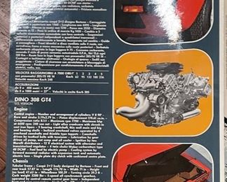 Original 1974 Ferrari Dino 308gt4 Sales Brochure	11.75x8.25in	
